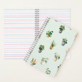 Carnet Motif de plante d'intérieur Botanique Conception d (À l'intérieur)