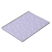 Carnet motif de pluie coloré (Côté gauche)