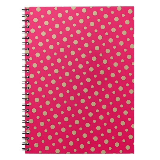 Carnet Motif de points 3 (Devant)