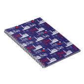 Carnet Motif de points de repère de Londres (Côté Droit)