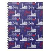 Carnet Motif de points de repère de Londres (Devant)
