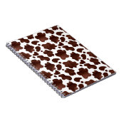 Carnet Motif de points de vache Brown et Poster de animal (Côté Droit)
