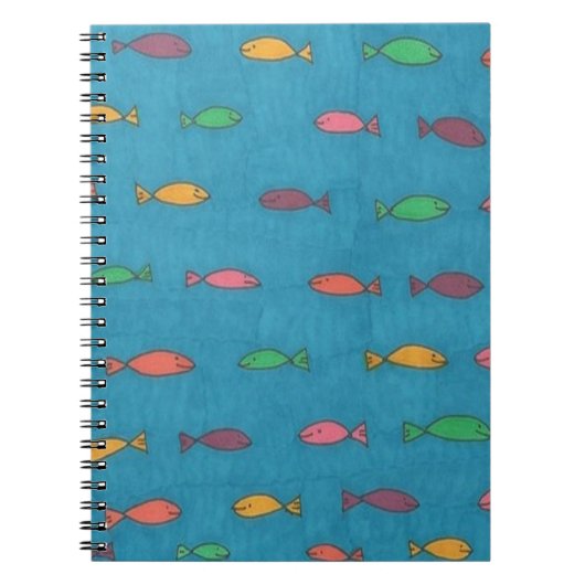 Carnet Motif de poisson (Devant)