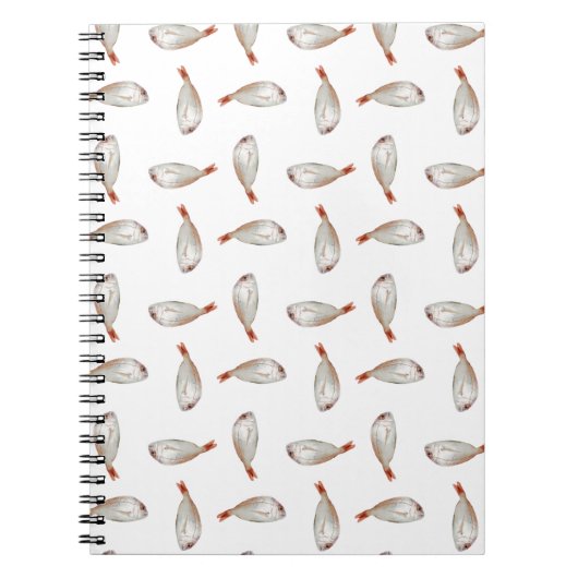 Carnet Motif de poisson (Devant)