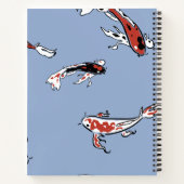 Carnet Motif de poisson Koi Carp (Dos)