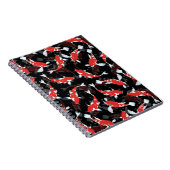 Carnet Motif de poisson Red Koi (Côté Droit)
