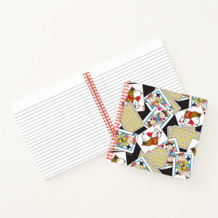 Carnet Motif de pont de la carte de bande de cacahuètes