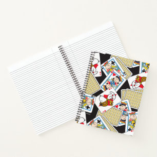 Carnet Motif de pont de la carte de bande de cacahuètes