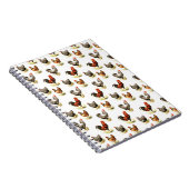 Carnet Motif de poulet du pays (Côté Droit)