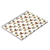 Carnet Motif de poulet du pays (Côté gauche)