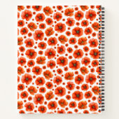 Carnet Motif de puces d'aquarelle (Dos)