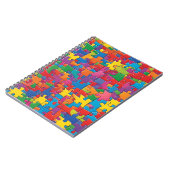 Carnet Motif de puzzle - Pour les esprits créatifs (Côté gauche)
