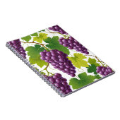 Carnet Motif de raisins (Côté Droit)