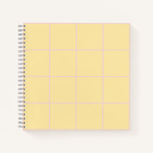Carnet Motif de rayure verticale couleur douce Design