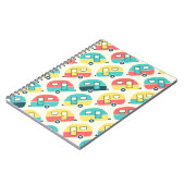 Carnet Motif de remorques de voyage (Côté gauche)