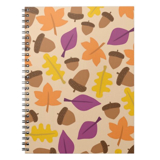 CARNET MOTIF DE SAISON AUTOMNE (Devant)