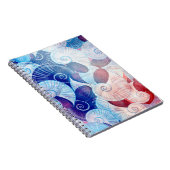 Carnet Motif de scène de coquillages (Côté Droit)