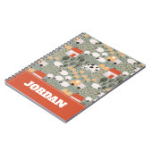 Carnet Motif de scène de ferme mignonne (Côté gauche)