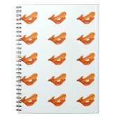 carnet motif de sirène (Devant)