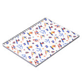 Carnet Motif de snowboard Apex Mountain Canada (Côté gauche)