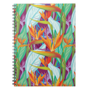 Carnet Motif de Strelitzia
