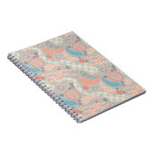 Carnet Motif de style japonais. Illustration (Côté Droit)