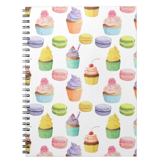 Carnet Motif de sucreries (Devant)