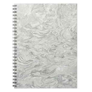 Carnet Motif de surface en marbre gris