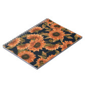 Carnet Motif de surface floral - Décor tropical de mode (Côté gauche)