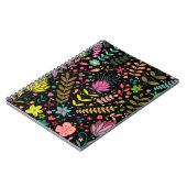 Carnet Motif de surface Florale - Papier peint Fleurs Des (Côté gauche)