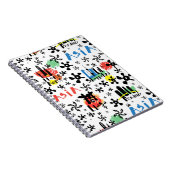 Carnet Motif de symboles de l'Asie | (Côté Droit)