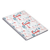 Carnet Motif de symboles du Canada | (Côté Droit)