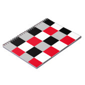 Carnet Motif de tableau de contrôle modifiable (Côté gauche)