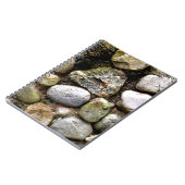 Carnet Motif de terrain en pierre de roches déchirées (Côté gauche)
