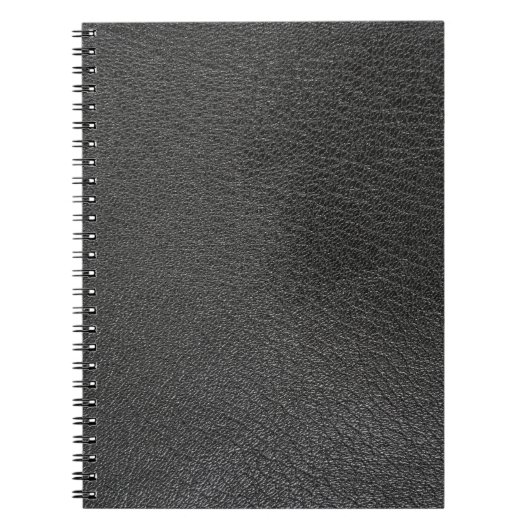 Carnet motif de texture cuir (Devant)