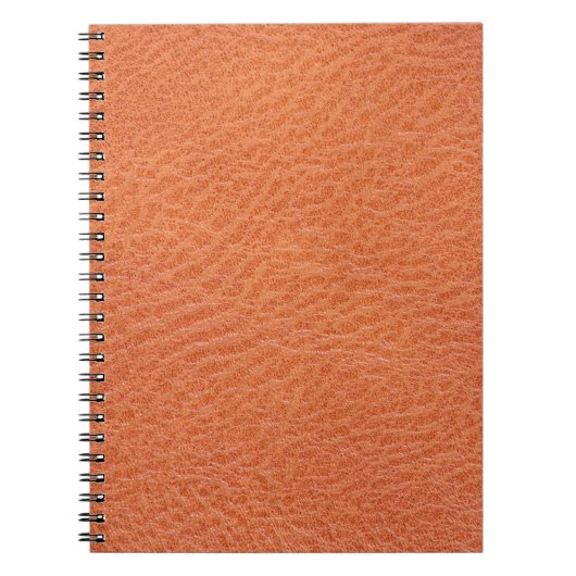 Carnet motif de texture cuir (Devant)