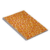 Carnet Motif de texture de la peau de girafe (Côté Droit)