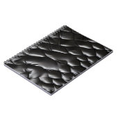 Carnet Motif de texture en cuir transparent (Côté gauche)