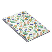 Carnet motif de thé (Côté Droit)