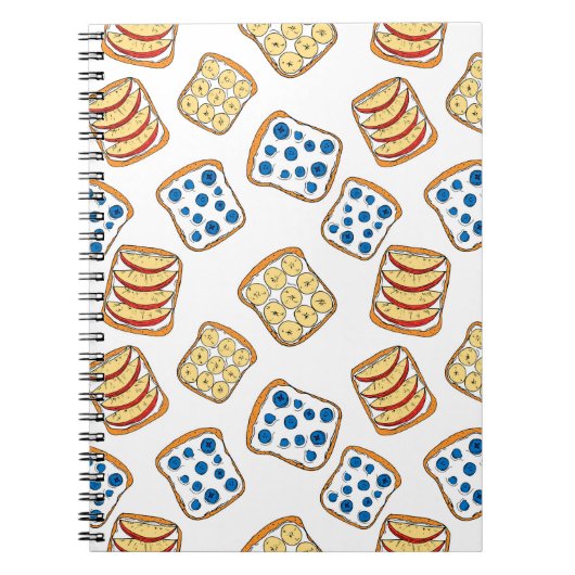 Carnet Motif de toast (Devant)