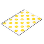 Carnet Motif de tranche de citron (Côté gauche)