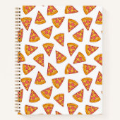 Carnet Motif de tranche Pizza Fun (Devant)