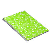 Carnet Motif de tranches de chaux (Côté Droit)