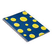 Carnet Motif de tranches de citron (Côté Droit)