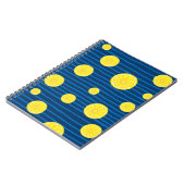 Carnet Motif de tranches de citron (Côté gauche)