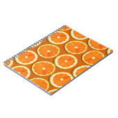 Carnet Motif de tranches de citron (Côté gauche)