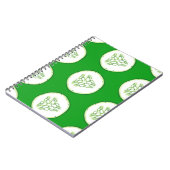 Carnet Motif de tranches de concombre (Côté gauche)