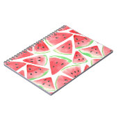 Carnet Motif de tranches de pastèque (Côté gauche)