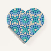 Carnet Motif de Tranquillité Turquoise (Devant)