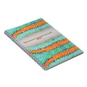 Carnet Motif de triangle coloré unique & Citations (Côté Droit)